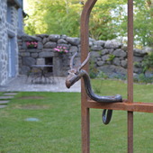 portail fer forger sculpter auvergne rhone alpes cantal