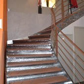 escalier debillarde quart tournant auvergne rhone alpes cantal
