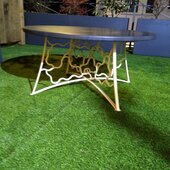 mobilier fer forger chaise table auvergne rhone alpes cantal