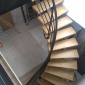 escalier fer forger debillarder auvergne rhone alpes cantal
